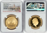 Elizabeth II gold Proof "King Henry VII" 100 Pounds (1 oz) 2022 PR70 Ultra Cameo NGC, S-BMGA1. Mintage: 610. British Monarchs series. First Releases. ...