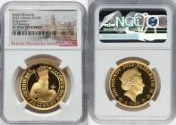 Elizabeth II gold Proof "King James I" 100 Pounds (1 oz) 2022 PR70 Ultra Cameo NGC, S-BMGA2. Mintage: 610. British Monarchs series. First Releases. Ac...