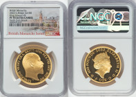 Elizabeth II gold Proof "King Edward VII" 100 Pounds (1 oz) 2022 PR70 Ultra Cameo NGC, S-BMGA4. Mintage: 610. British Monarchs series. Tenth coins str...