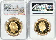 Elizabeth II gold Proof "King Edward VII" 100 Pounds (1 oz) 2022 PR69 Ultra Cameo NGC, S-BMGA4. Mintage: 610. British Monarchs series. First Releases....