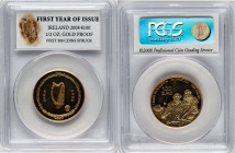 Republic gold Proof "Antarctic Endurance Exploration" 100 Euro (1/2 oz) 2008 Proof PCGS, KM57. Mintage: 3,000. First Year of Issue. First 500 Coins St...