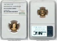 Republic gold Proof "President Modibo Keita" 10 Francs 1967 PR67 Ultra Cameo NGC, KM5. HID09801242017 © 2025 Heritage Auctions | All Rights Reserved w...
