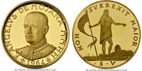 Angelo de Mojana di Cologna gold Proof "St. John Baptist" 5 Scudi 1964 PR66 Ultra Cameo NGC, KM-X11. Mintage: 1,000. HID09801242017 © 2025 Heritage Au...