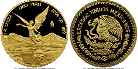 Estados Unidos gold Proof 1/4 Onza 2009-Mo PR69 Ultra Cameo NGC, Mexico City mint, KM673. HID09801242017 © 2025 Heritage Auctions | All Rights Reserve...
