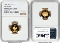 Republic gold Proof "Ostriches" 10 Francs 1968 PR69 Ultra Cameo NGC, Valcambi SA mint, KM7, Fr-8. HID09801242017 © 2025 Heritage Auctions | All Rights...