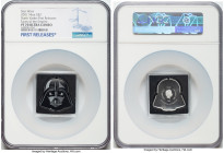 Elizabeth II silver Proof "Darth Vader" 2 Dollars (1 oz) 2021 PR70 Ultra Cameo NGC, New Zealand mint. Star Wars: Faces of the Empire series. 36 x 35.9...