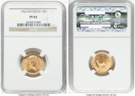 Elizabeth II gold Proof 10 Shillings 1966 PR65 NGC, British Royal Mint mint, KM5. HID09801242017 © 2025 Heritage Auctions | All Rights Reserved www.HA...