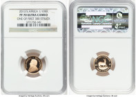 Republic gold Proof 1/10 Krugerrand (1/10 oz) 2013 PR70 Ultra Cameo NGC, South African mint, KM105. One of the First 300 Struck. HID09801242017 © 2025...