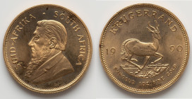 Republic gold Proof Krugerrand (1 oz) 1990 UNC, Pretoria mint, KM73. HID09801242017 © 2025 Heritage Auctions | All Rights Reserved www.HA.com/TexasAuc...