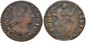 Connecticut 1785 Copper. Bust Right, Miller 4.3-A.2. PCGS VG10