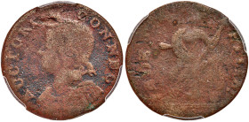 Connecticut 1785 Copper. Mailed Bust Facing Left. Miller 7.2-D