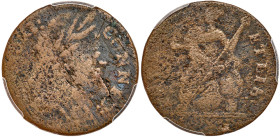 Connecticut 1785 Copper. Bust Right, Miller 3.1-F.3