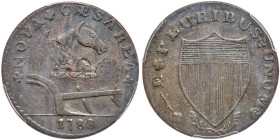 1788. New Jersey Copper. Fox Before Legend.. PCGS VF20