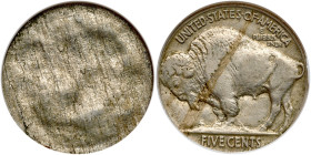 1916 Buffalo Nickel. ANACS EF45