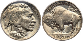 1916-D Buffalo Nickel. PCGS MS64