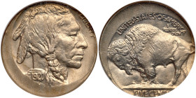 1920 Buffalo Nickel. NGC MS60