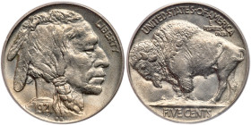 1921 Buffalo Nickel. PCGS MS64