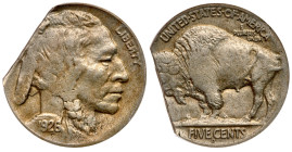 1926-D Buffalo Nickel. ANACS VF20