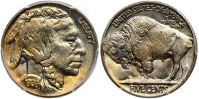 1934 Buffalo Nickel. PCGS MS66