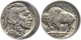 1937 Buffalo Nickel. PCGS MS63