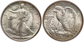 1917 Liberty Walking Half Dollar. PCGS MS66