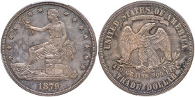 1879 Trade Dollar. PCGS PF65