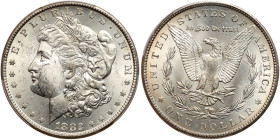 1882-CC Morgan Dollar. PCGS MS63