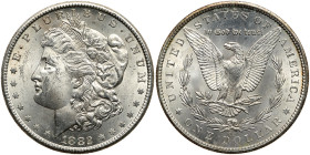 1882-CC Morgan Dollar. MS60
