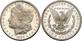1882-S Morgan Dollar. MS63