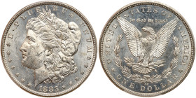1883-CC Morgan Dollar. PCGS MS62