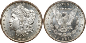 1883-CC Morgan Dollar. PCGS MS62