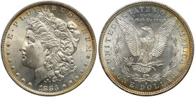 1883-O Morgan Dollar. MS65