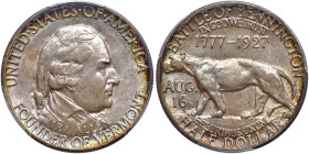 1927 Vermont Half Dollar. PCGS MS66