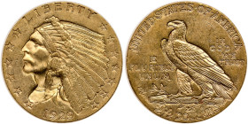 1929 $2.50 Indian. MS60