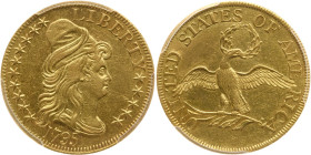 1795 $5 Capped Bust. Small eagle