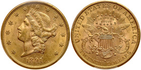 1891-S. PCGS MS62