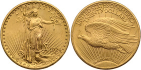 1924 $20 St. Gaudens. MS64