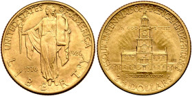 1926 Sesquicentennial Gold $2.50. MS63