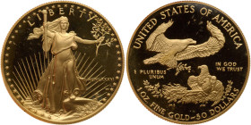1986-W $50.00 American Gold Eagle Gem Proof
