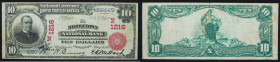 $10 National Bank Note. Middletown NB, Middletown, CT. Ch. 1216. Fr. 613. PMG Very Fine 25.