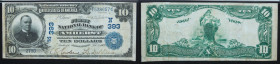 $10 National Bank Note. First NB of Amherst, MA. Ch. 393. Fr. 616. PMG Very Fine 25