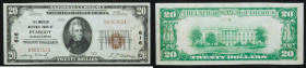 $20 National Bank Note. Warren NB, Peabody, MA. Ch. 616. Fr. 1802-1.