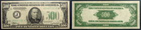 1934-A, $500 Federal Reserve Note. Kansas City