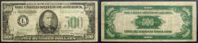 1934-A, $500 Federal Reserve Note. San Francisco