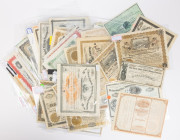 100-piece lot of 19th Century Colorado Mining Stock Certificates