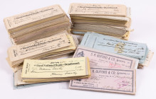 Hoard of over 3000 checks from Deadwood South Dakota