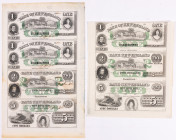 Pair of Connecticut Goodspeed's Landing Uncut Sheets