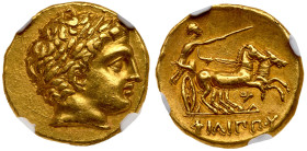 Phillip II, 359-336 BC. Gold Stater (8.59g)