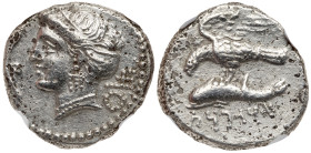 Cappadocian Kingdom. Ariarathes I, c. 330-322 BC. Silver Drachm (5.14g)