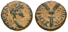 Sepphoris. Trajan, AD 98-117. AE 13m (2.61g). VF